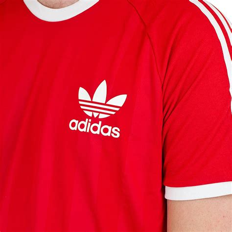 adidas t shirt rot weiß|adidas T.